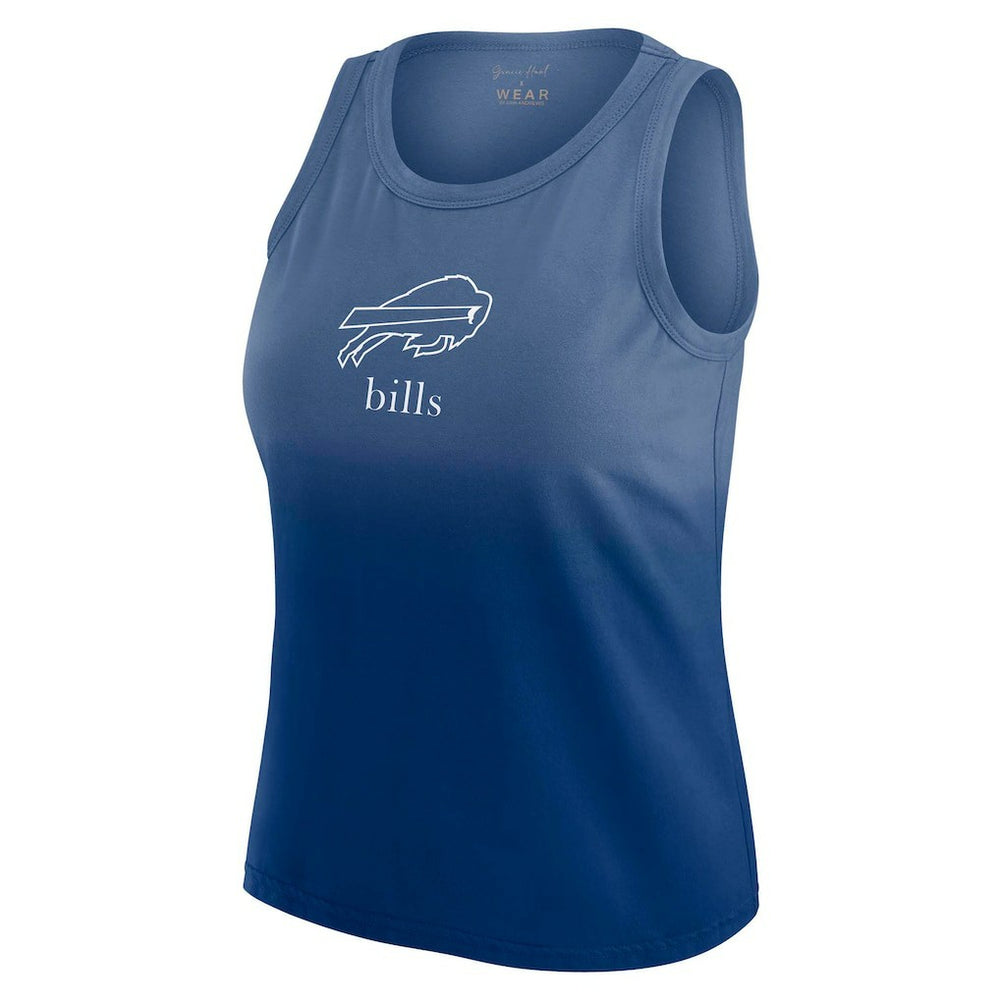 Buffalo Bills WEAR by Erin Andrews x Gracie Hunt Women's Ombre Tank Top - Royal - NFL