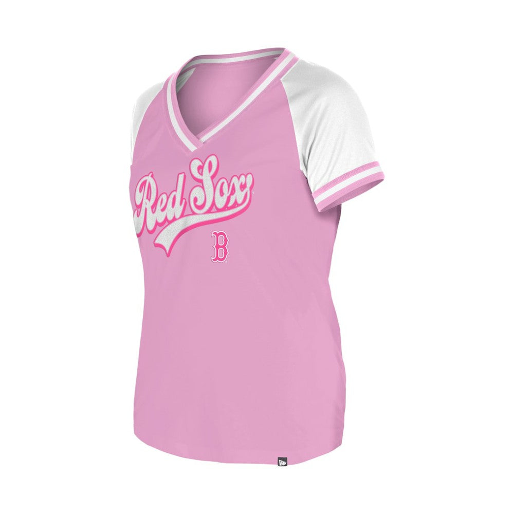 Boston Red Sox New Era Women's Gameday V-Neck T-Shirt Online