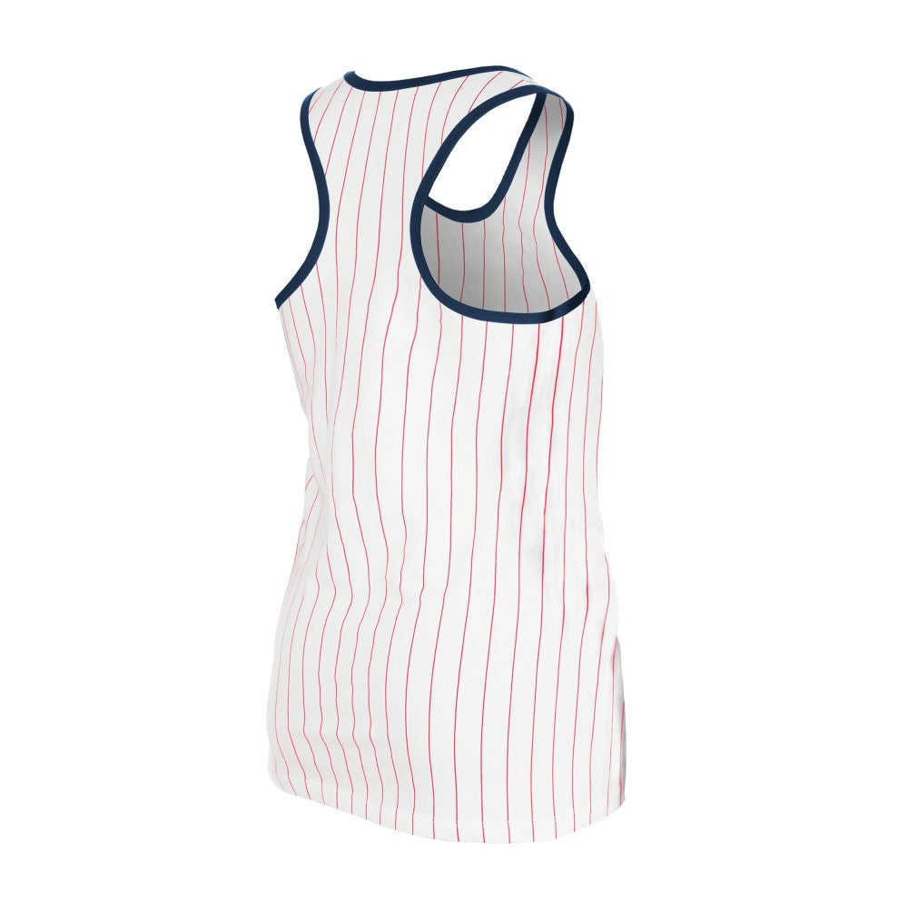 St. Louis Cardinals New Era Women's Gameday Pinstripe Tank Top Outlet