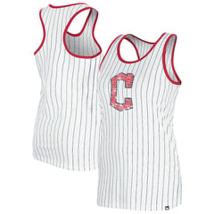 Cleveland Guardians New Era Women's Gameday Pinstripe Tank Top Near Me
