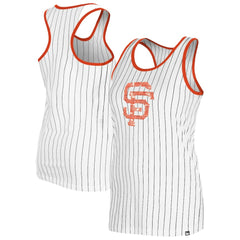 San Francisco Giants New Era Women's Gameday Pinstripe Tank Top Sale