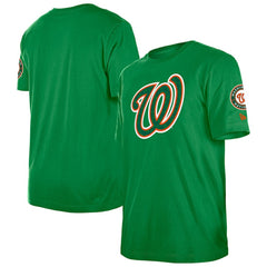 Washington Nationals New Era St. Patrick's Day Shamrock Fill T-Shirt Outlet