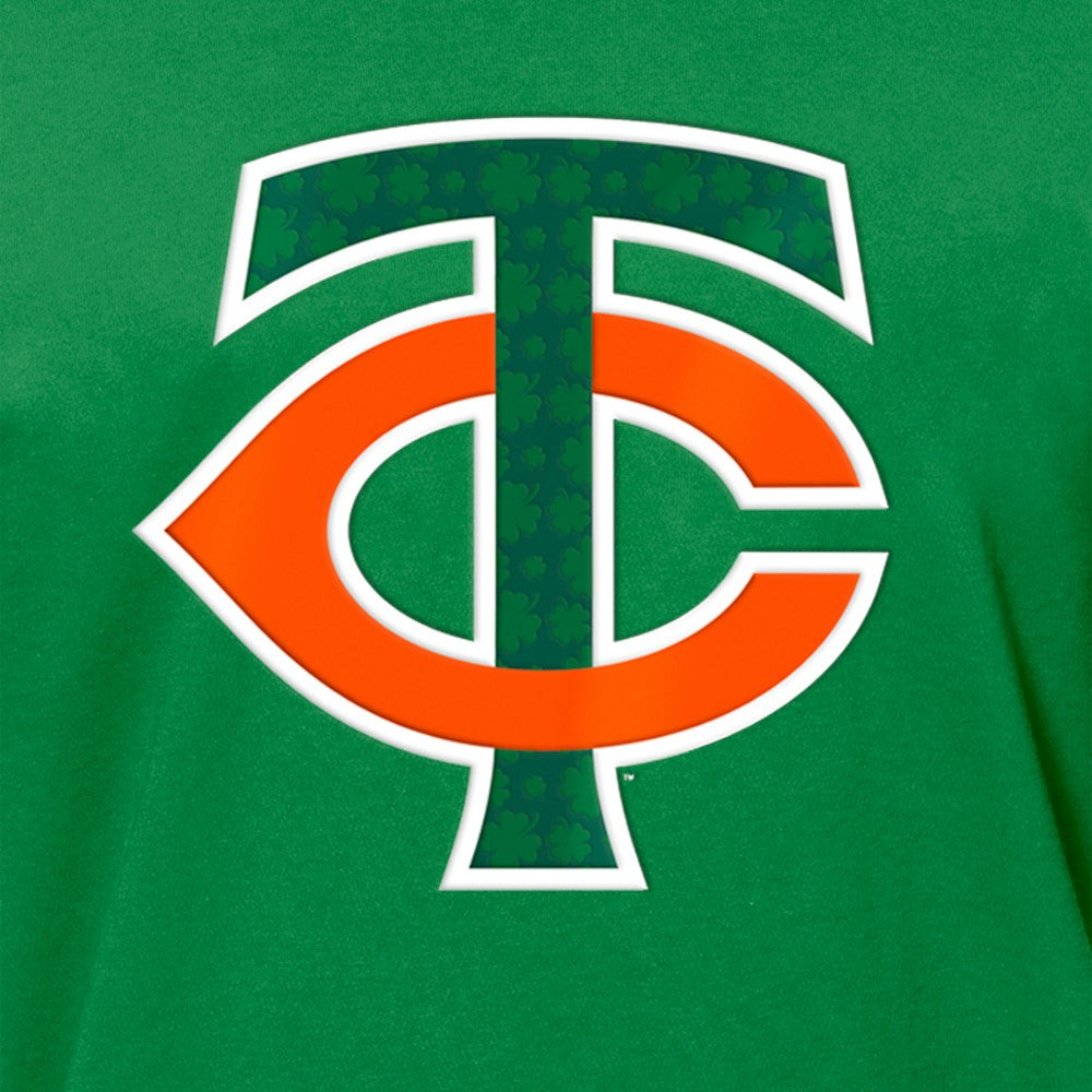Minnesota Twins New Era St. Patrick's Day Shamrock Fill T-Shirt for sale