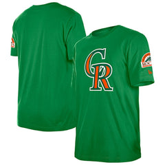 Colorado Rockies New Era St. Patrick's Day Shamrock Fill T-Shirt Near Me