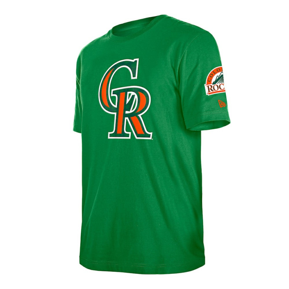 Colorado Rockies New Era St. Patrick's Day Shamrock Fill T-Shirt Near Me