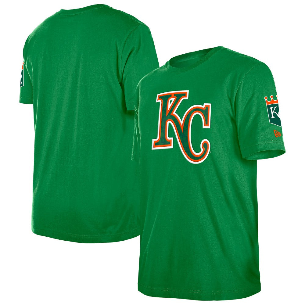 Kansas City Royals New Era St. Patrick's Day Shamrock Fill T-Shirt Online