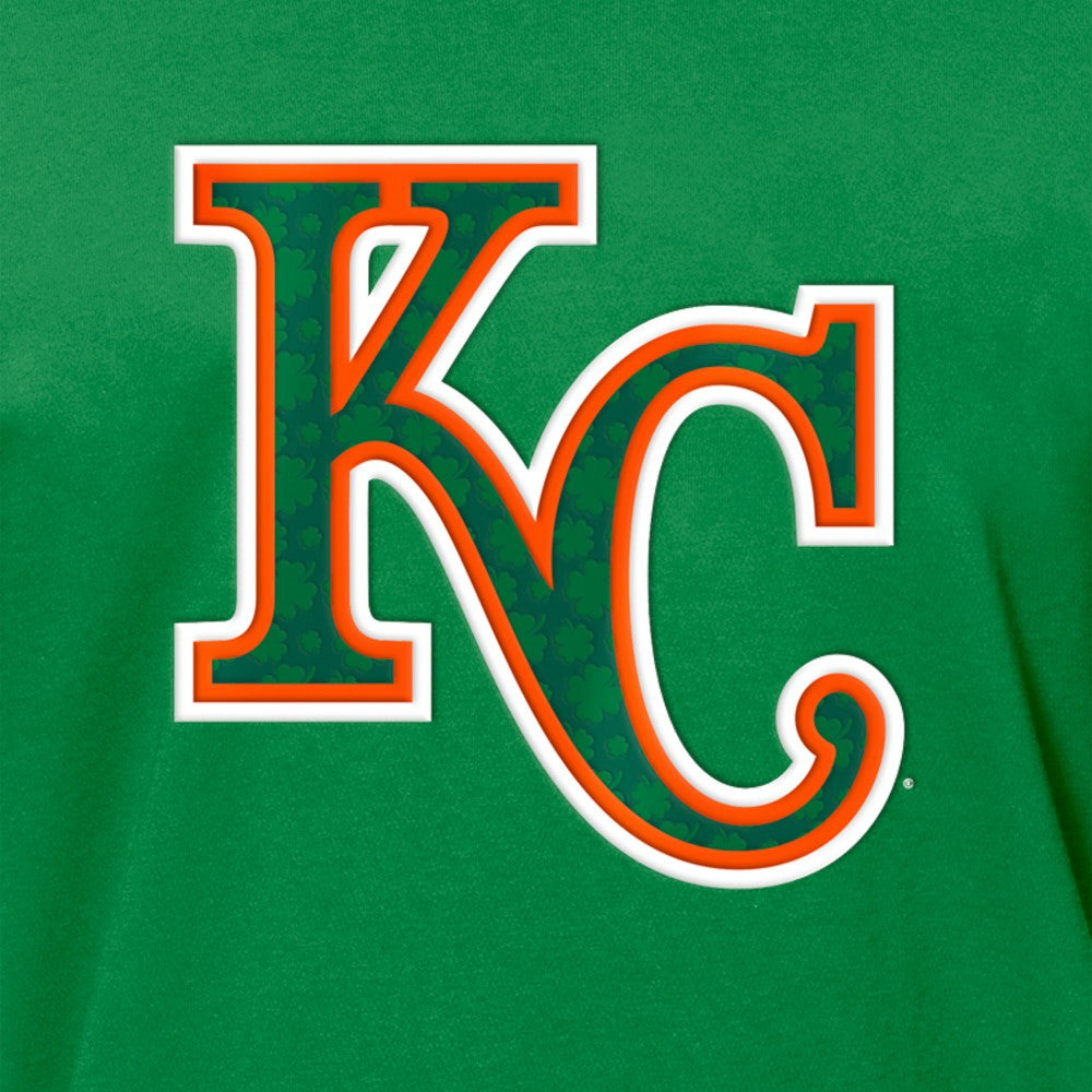 Kansas City Royals New Era St. Patrick's Day Shamrock Fill T-Shirt Online