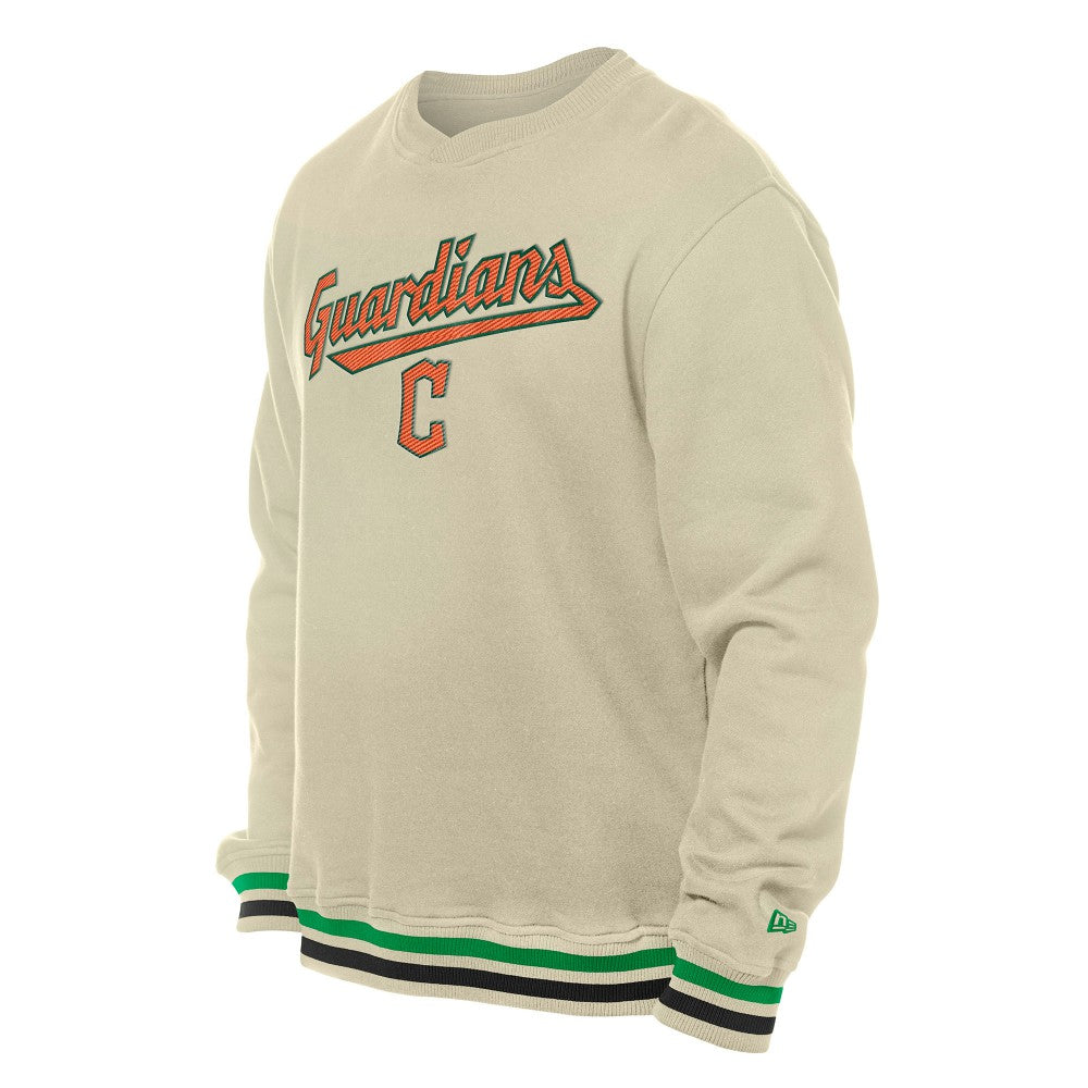 Cleveland Guardians New Era St. Patrick's Day Twill Pullover Sweatshirt Online