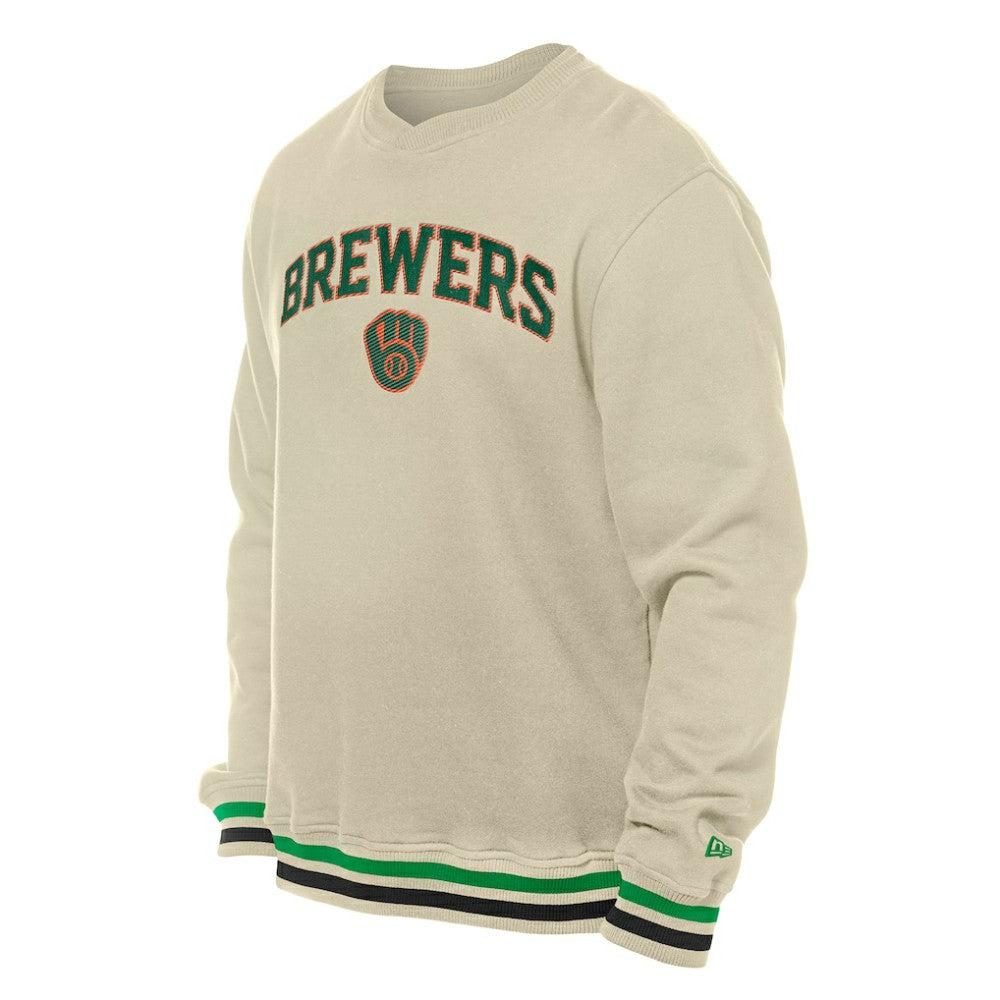 Milwaukee Brewers New Era St. Patrick's Day Twill Pullover Sweatshirt for sale