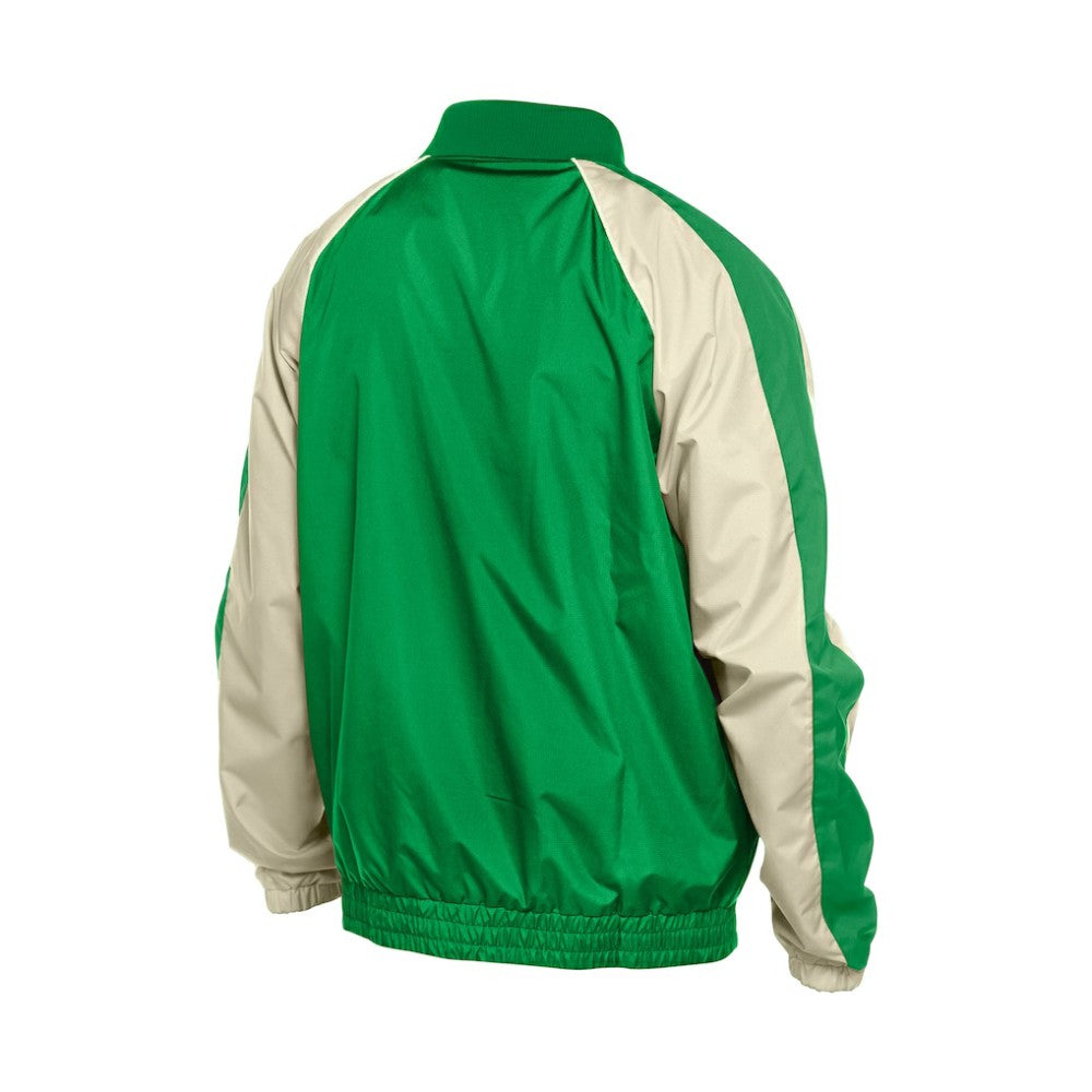 Boston Red Sox New Era St. Patrick's Day Ripstop Raglan Quarter-Zip Windbreaker Outlet