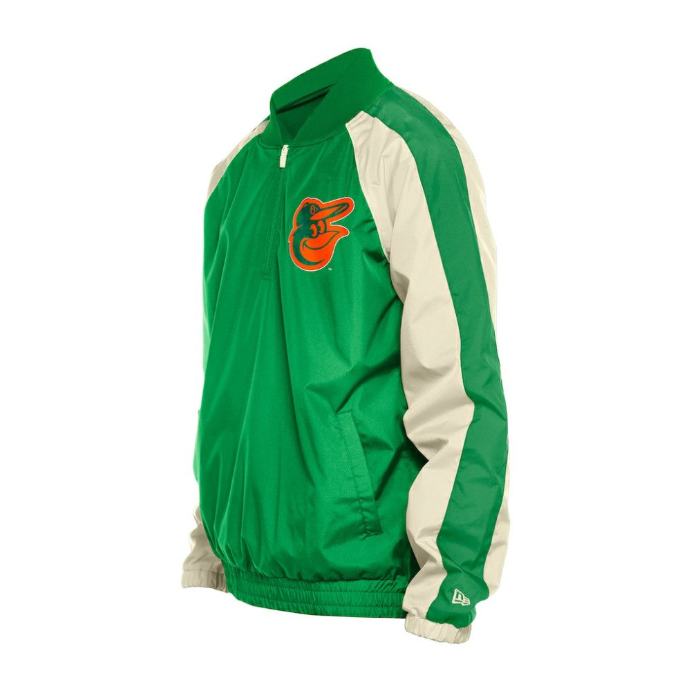 Baltimore Orioles New Era St. Patrick's Day Ripstop Raglan Quarter-Zip Windbreaker Near Me