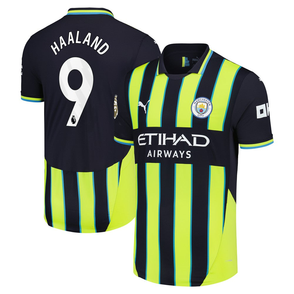 Puma - Erling Haaland Manchester City 2024/25 Away Player Jersey - Navy
