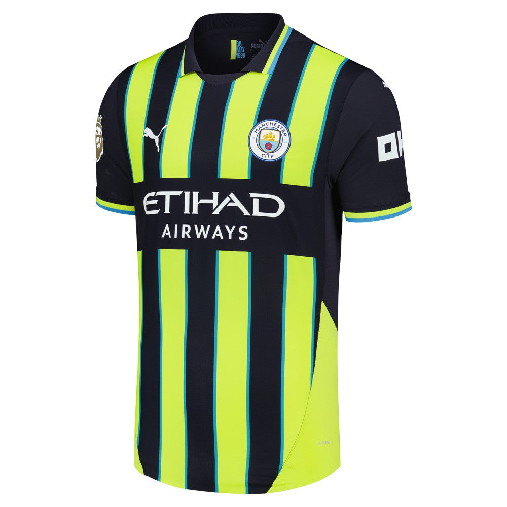Puma - Erling Haaland Manchester City 2024/25 Away Player Jersey - Navy