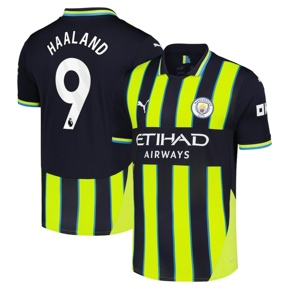 Puma - Erling Haaland Manchester City 2024/25 Away Replica Player Jersey - Navy