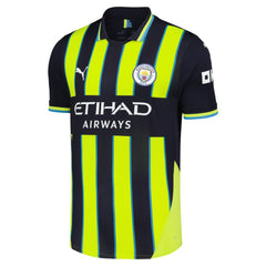 Puma - Erling Haaland Manchester City 2024/25 Away Replica Player Jersey - Navy