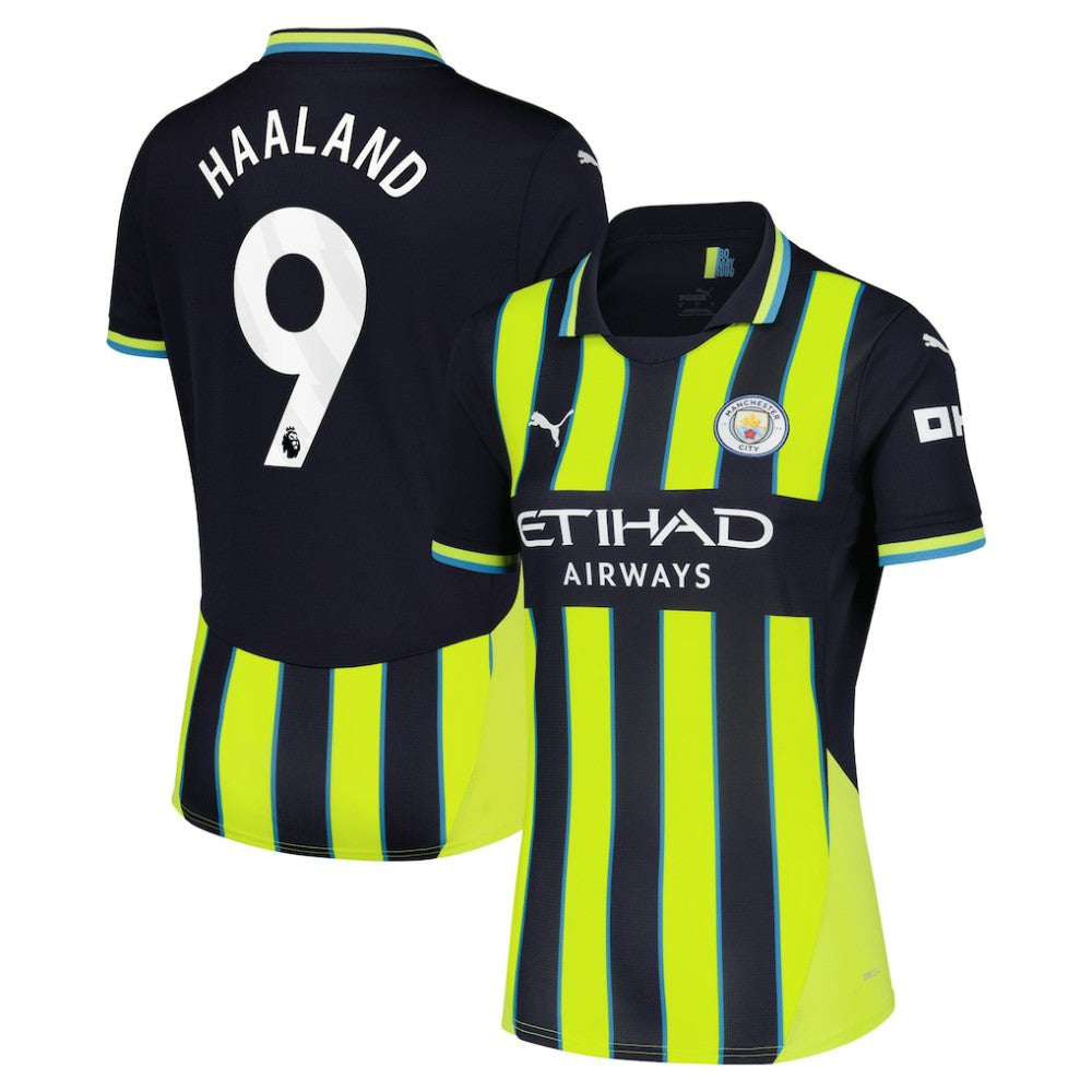 Puma - Erling Haaland Manchester City Women's 2024/25 Away Replica Player Jersey - Navy