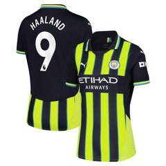 Puma - Erling Haaland Manchester City Women's 2024/25 Away Replica Player Jersey - Navy