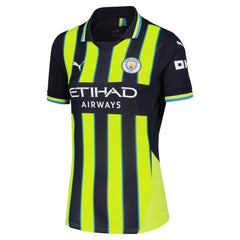 Puma - Erling Haaland Manchester City Women's 2024/25 Away Replica Player Jersey - Navy
