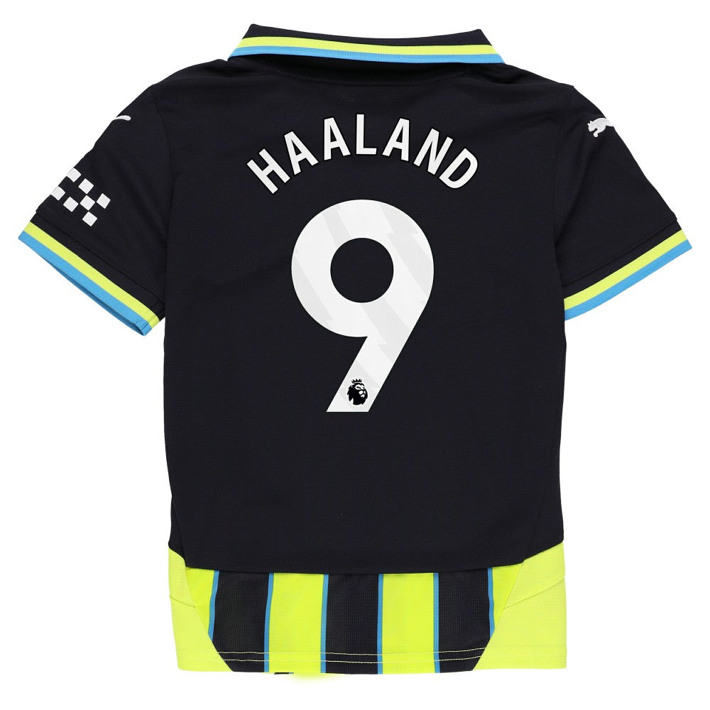 Puma - Erling Haaland Manchester City Youth 2024/25 Away Replica Player Jersey - Navy