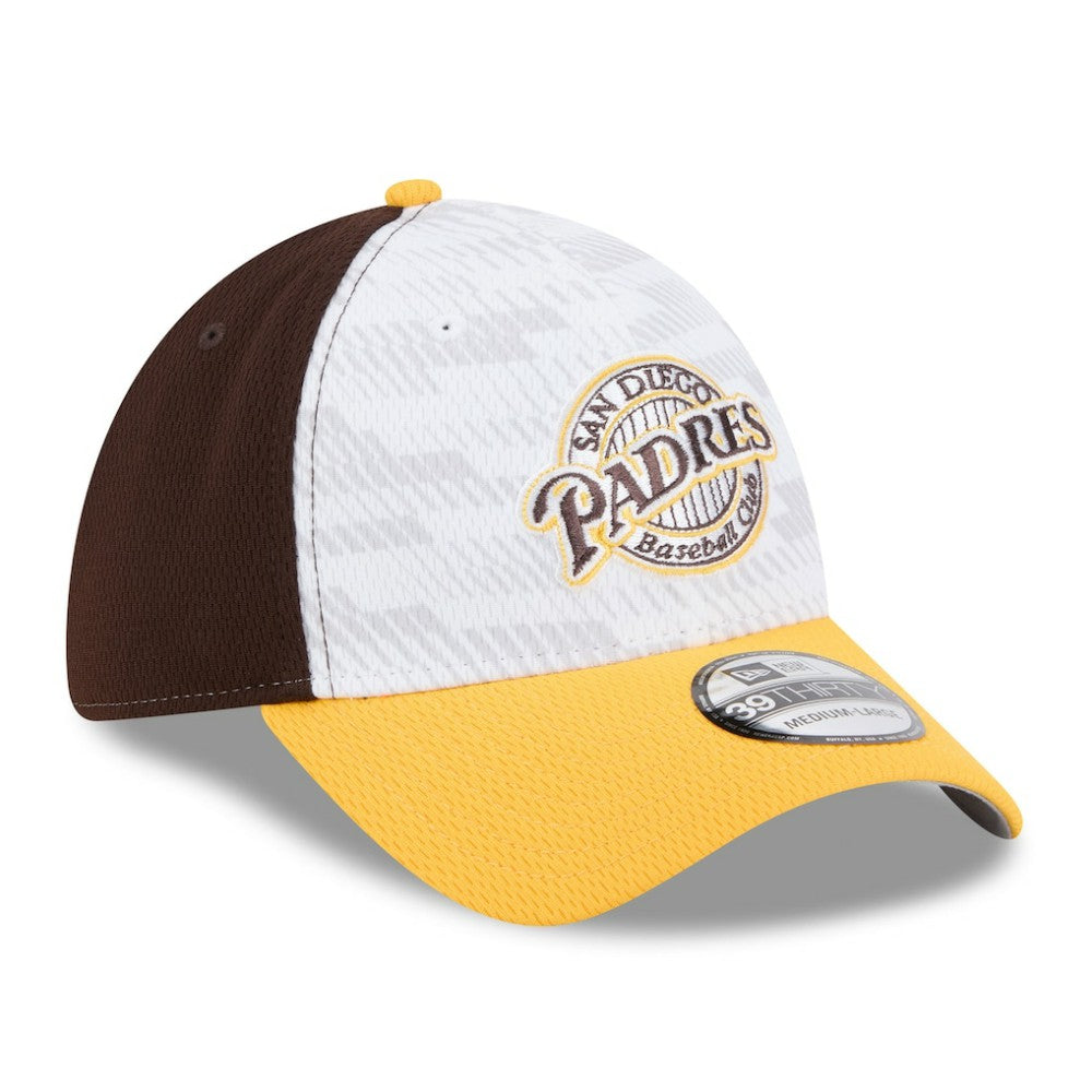 San Diego Padres New Era 2025 MLB Clubhouse 39THIRTY Flex Hat Sale