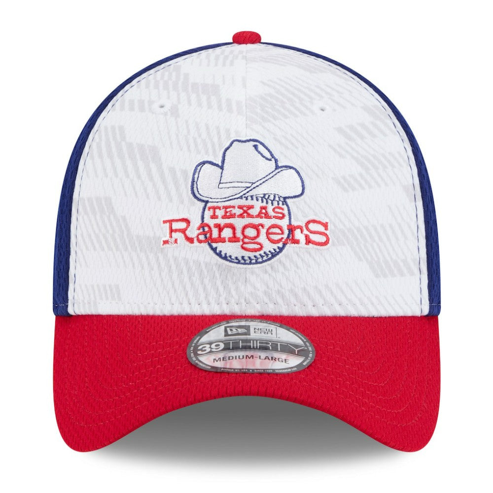 Texas Rangers New Era 2025 MLB Clubhouse 39THIRTY Flex Hat for sale