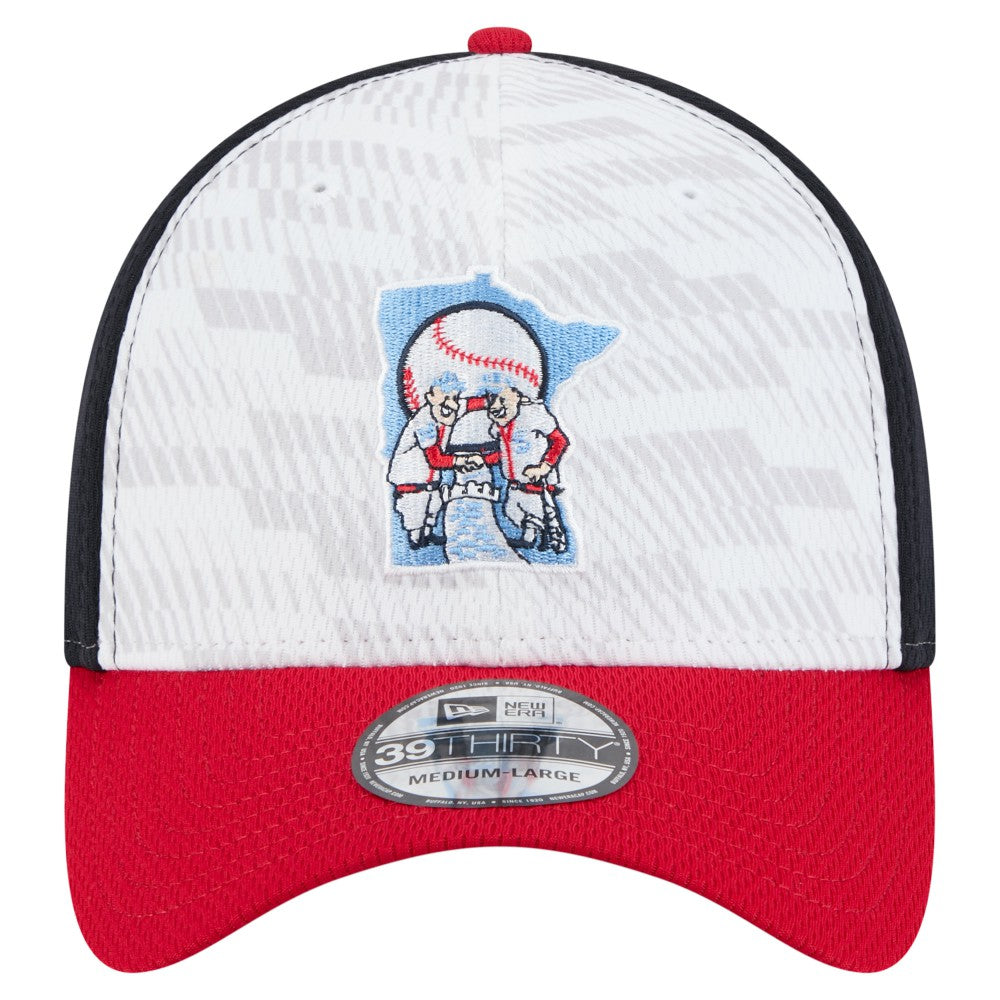Minnesota Twins New Era 2025 MLB Clubhouse 39THIRTY Flex Hat Discount