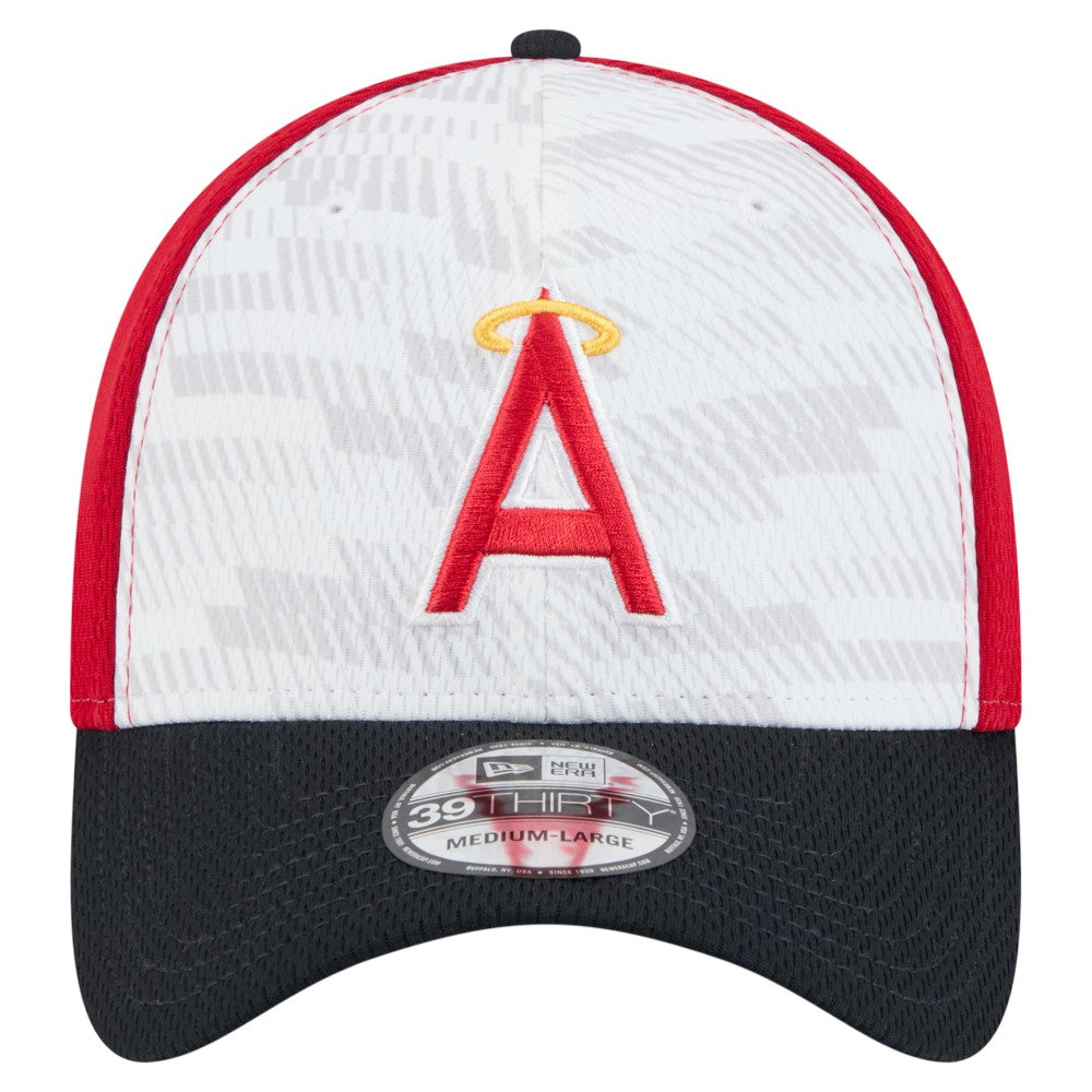 Los Angeles Angels New Era 2025 MLB Clubhouse 39THIRTY Flex Hat Near Me
