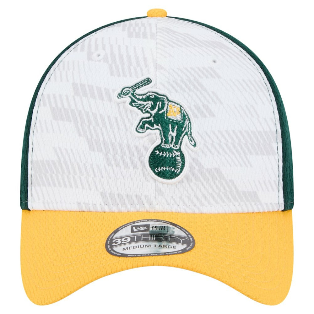 Athletics New Era 2025 MLB Clubhouse 39THIRTY Flex Hat Discount