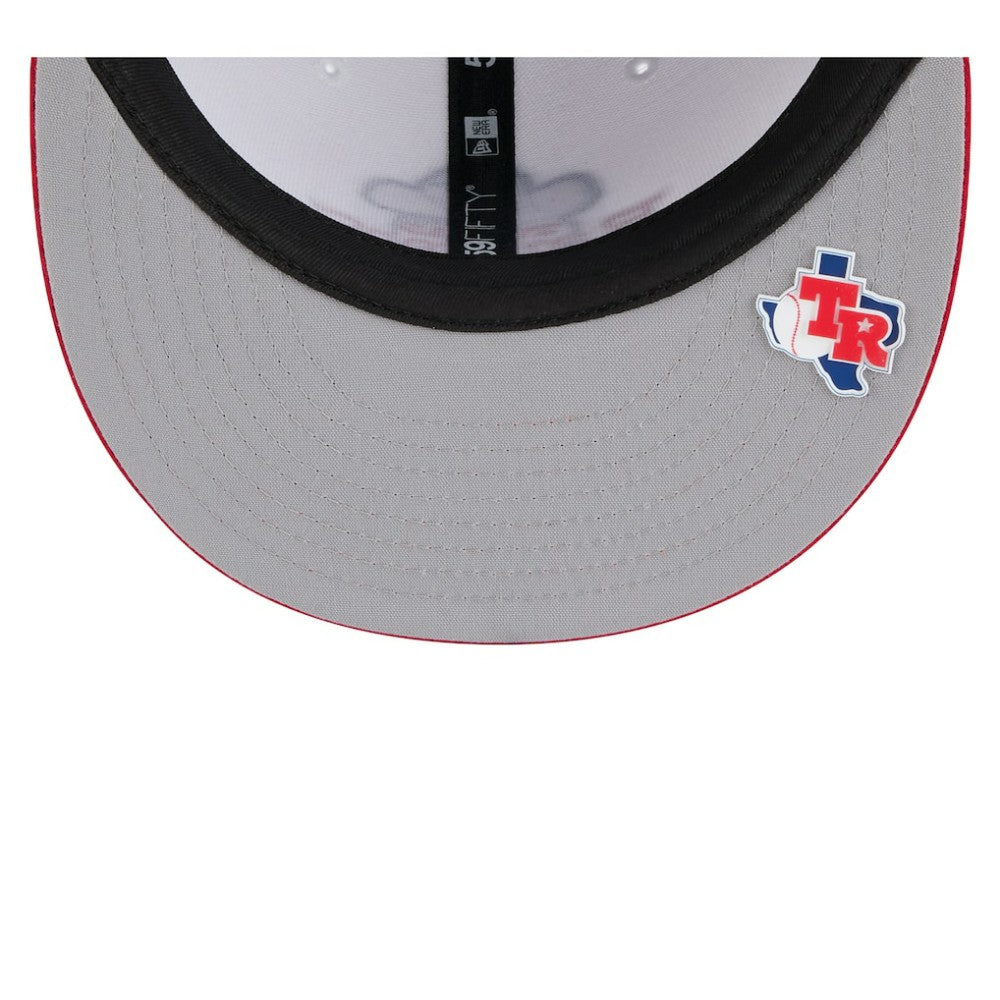 Texas Rangers New Era 2025 MLB Clubhouse 59FIFTY Fitted Hat Outlet