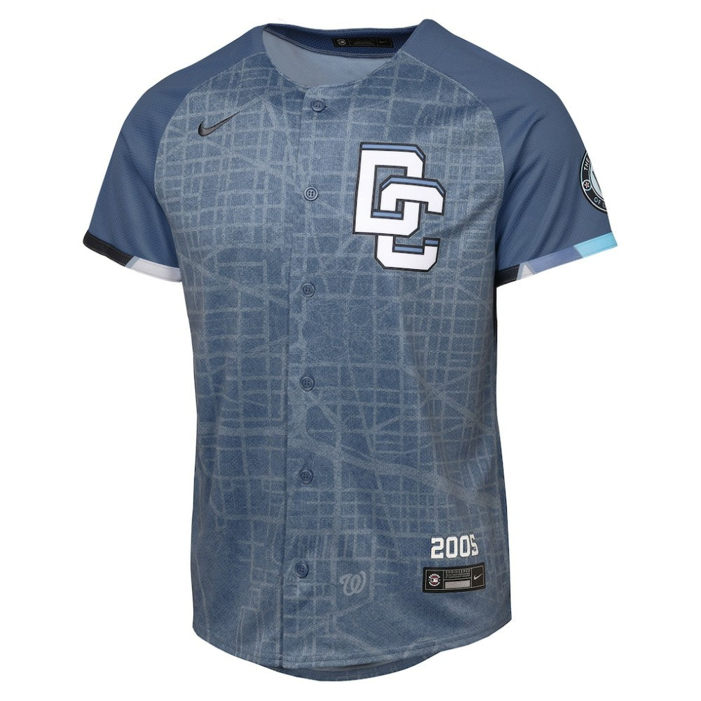 Washington Nationals Nike Youth 2025 City Connect Limited Jersey Near Me