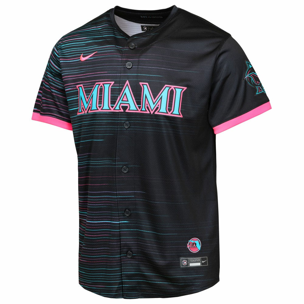 Miami Marlins Youth 2025 City Connect Limited Jersey Discount