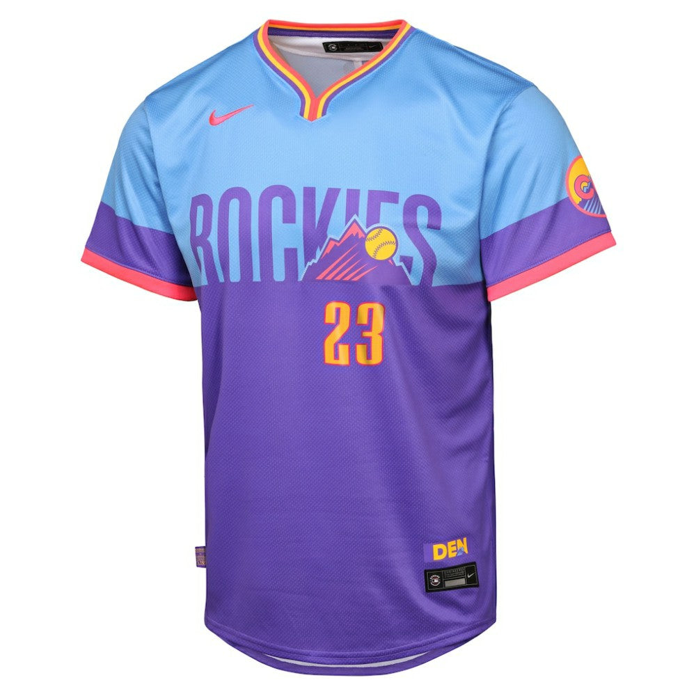 Kris Bryant Colorado Rockies Nike Youth 2025 City Connect Limited Player Jersey Sale