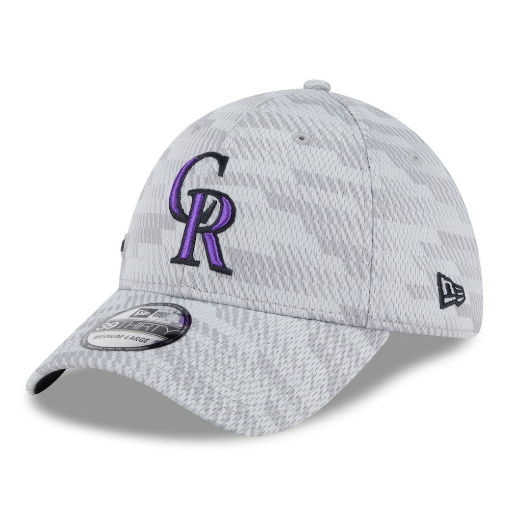 Colorado Rockies New Era 2025 MLB Clubhouse 39THIRTY Flex Hat Near Me