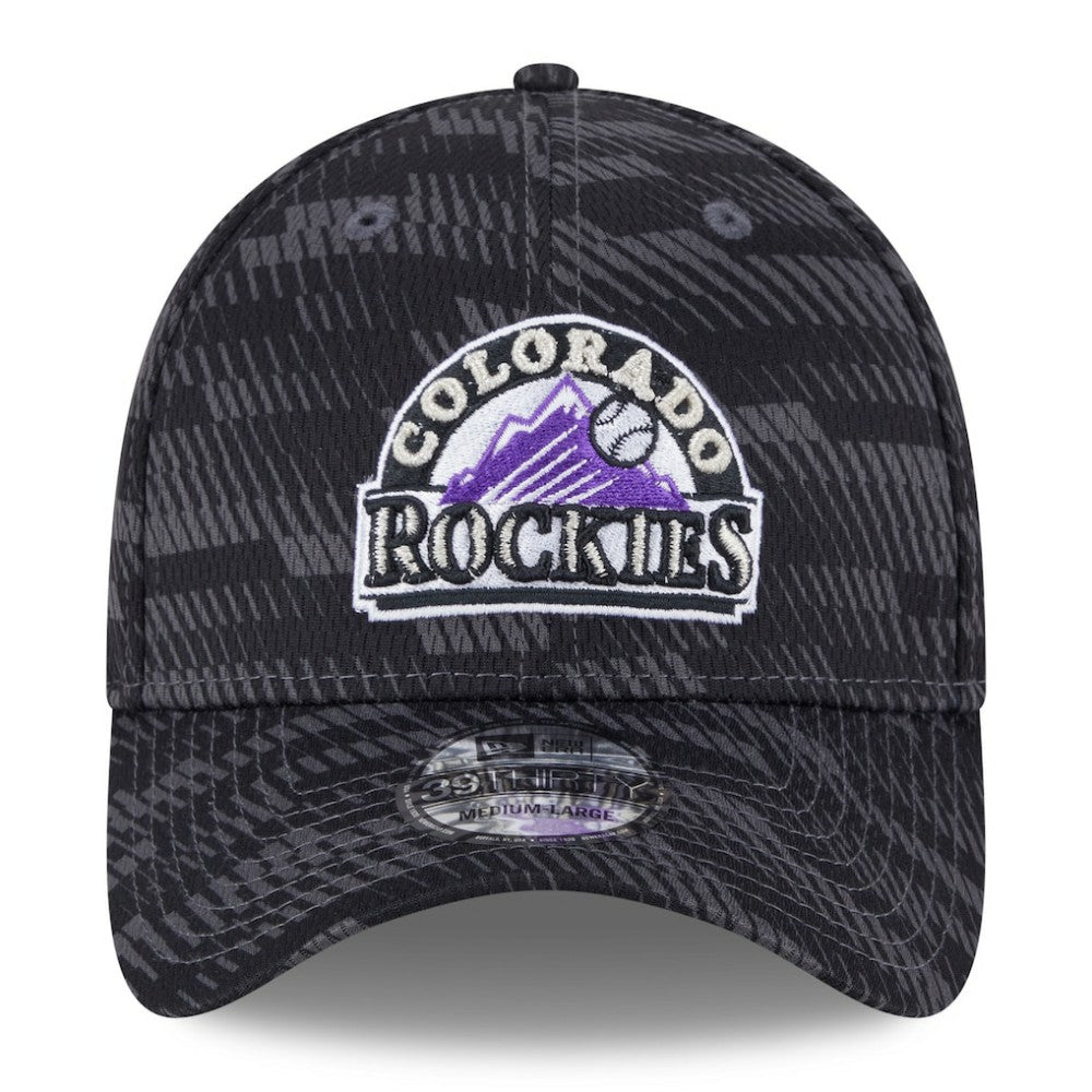 Colorado Rockies New Era 2025 MLB Clubhouse 39THIRTY Flex Hat Discount