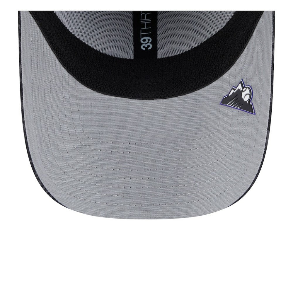 Colorado Rockies New Era 2025 MLB Clubhouse 39THIRTY Flex Hat Discount