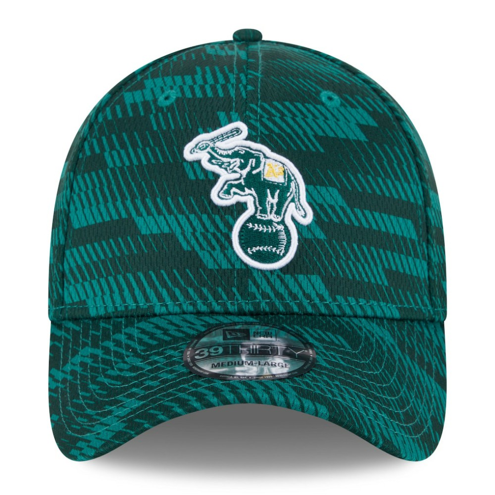Athletics New Era 2025 MLB Clubhouse 39THIRTY Flex Hat Discount