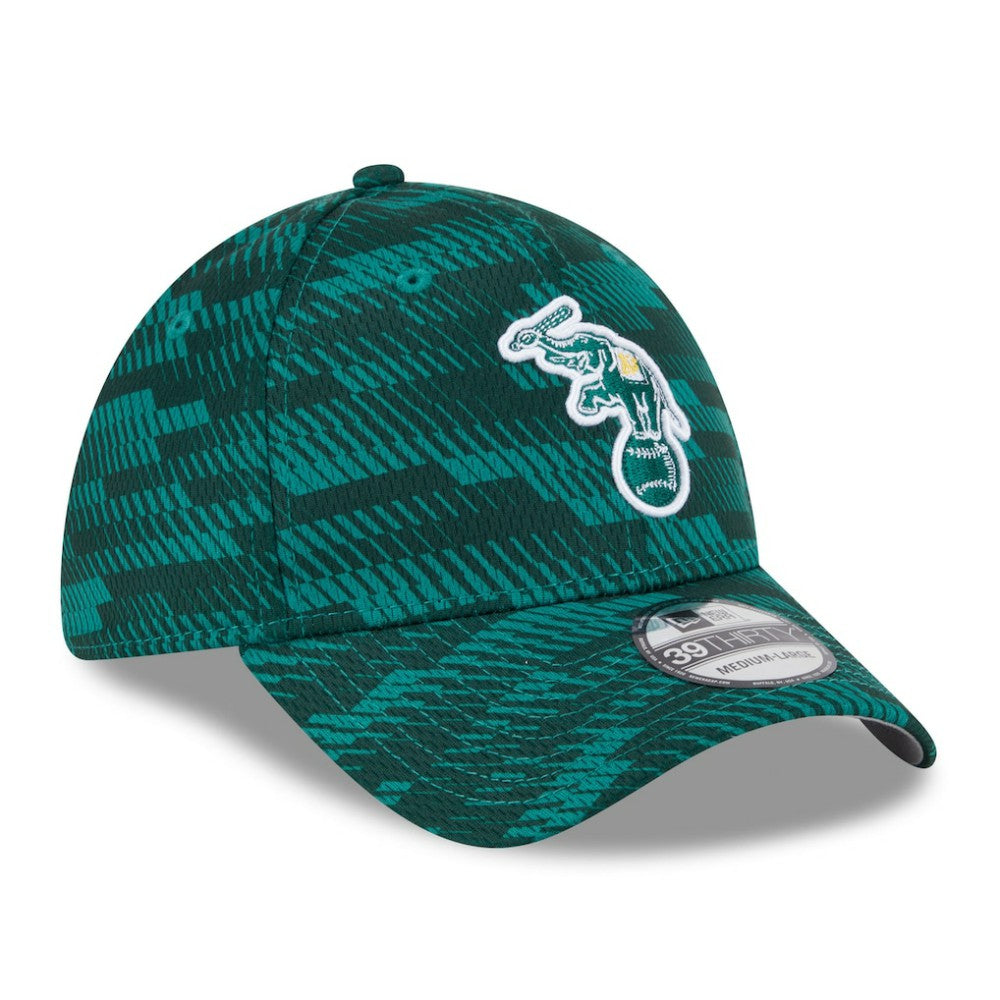 Athletics New Era 2025 MLB Clubhouse 39THIRTY Flex Hat Discount