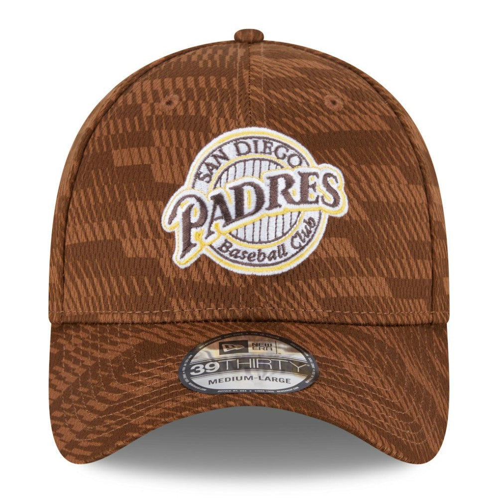San Diego Padres New Era 2025 MLB Clubhouse 39THIRTY Flex Hat Near Me