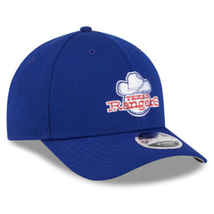 Texas Rangers New Era 2025 MLB Clubhouse 9FORTY M-Crown Adjustable Hat Sale