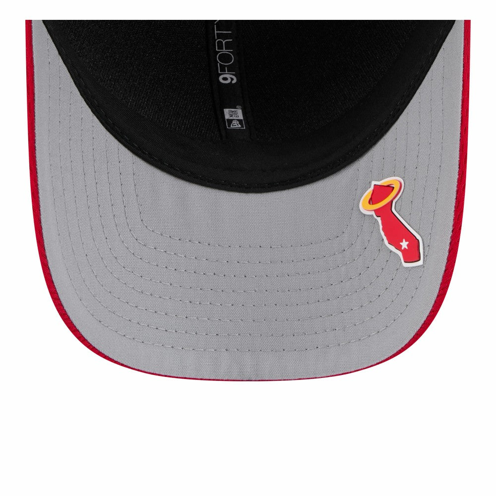 Los Angeles Angels New Era 2025 MLB Clubhouse 9FORTY Adjustable Hat Outlet