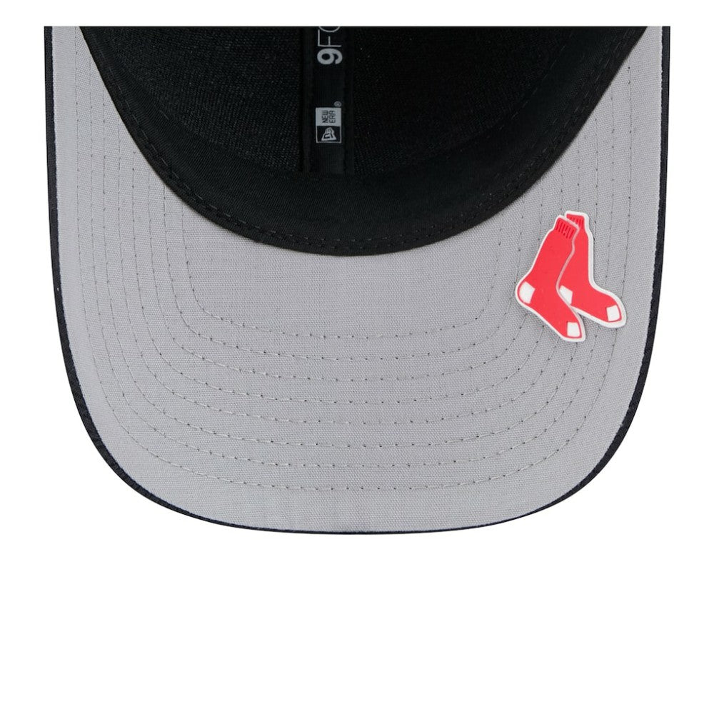 Boston Red Sox New Era 2025 MLB Clubhouse 9FORTY M-Crown Adjustable Hat Discount