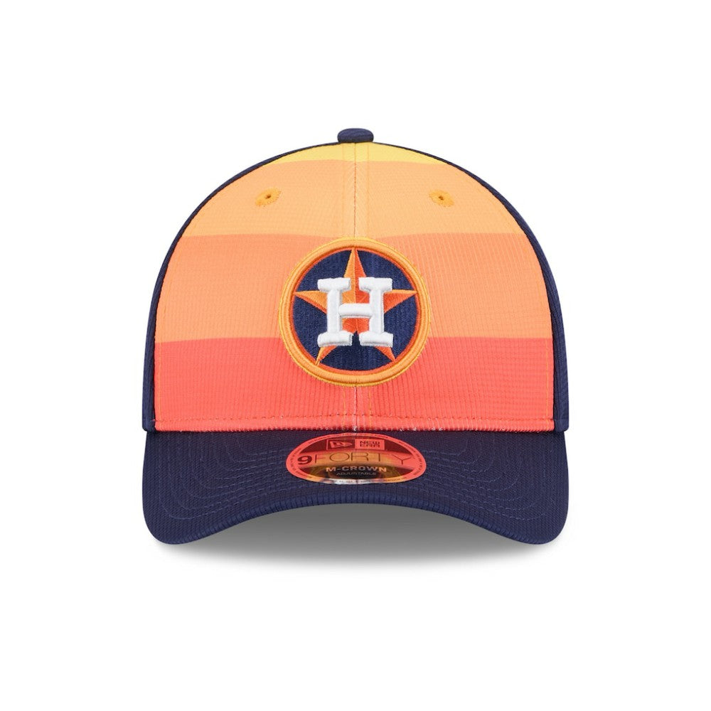 Houston Astros New Era 2025 Batting Practice 9FORTY M-Crown Adjustable Hat Outlet