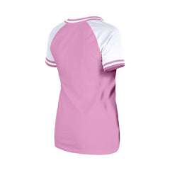 Minnesota Vikings New Era Women's Mommy & Me V-Neck T-Shirt - Pink - NFL