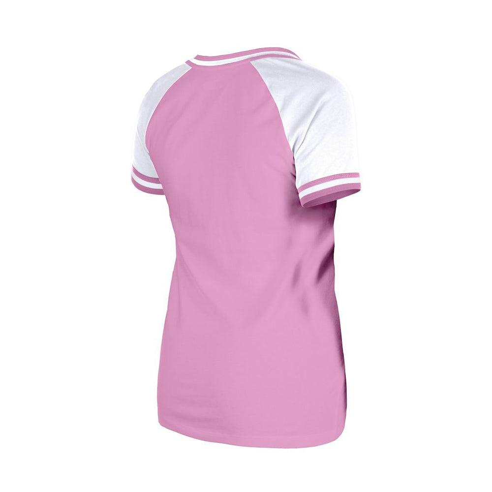 Baltimore Ravens New Era Women's Mommy & Me V-Neck T-Shirt - Pink - NFL