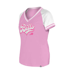 Buffalo Bills New Era Women's Mommy & Me V-Neck T-Shirt - Pink - NFL