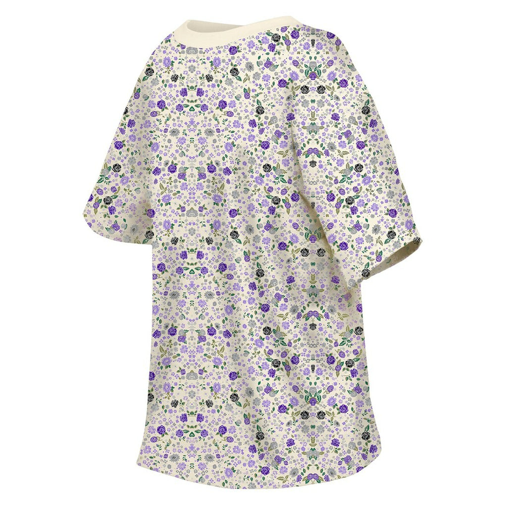 Baltimore Ravens New Era Women's Glam Game Floral Scoop Neck T-Shirt - Cream - NFL