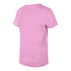 Kansas City Chiefs New Era Girls Youth Flip Sequins V-Neck T-Shirt - Pink - NFL