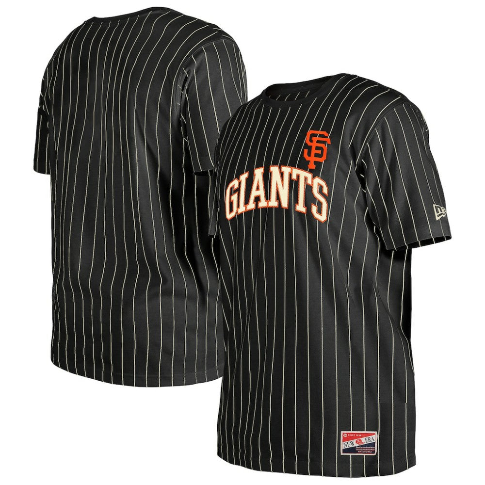 San Francisco Giants New Era Throwback Pinstripe T-Shirt Online