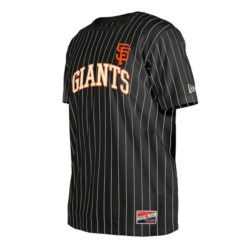 San Francisco Giants New Era Throwback Pinstripe T-Shirt Online