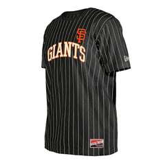 San Francisco Giants New Era Throwback Pinstripe T-Shirt Online
